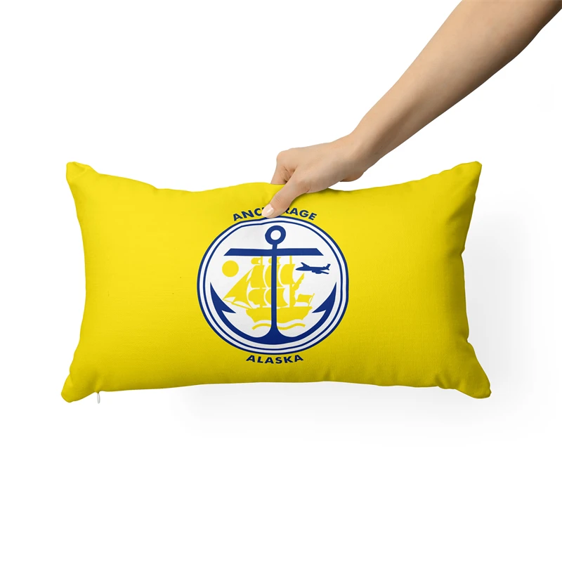 Gaslight Gatekeep GirlbossKiss Anchorage прямоугольные наволочки