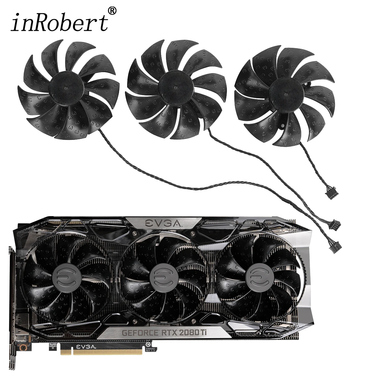 Новый вентилятор охлаждения 87 мм PLD09220S12H для замены EVGA RTX 2080 Ti FTW3 ULTRA 2070 SUPER RTX2080 Вентиляторы Охлаждения видеокарты