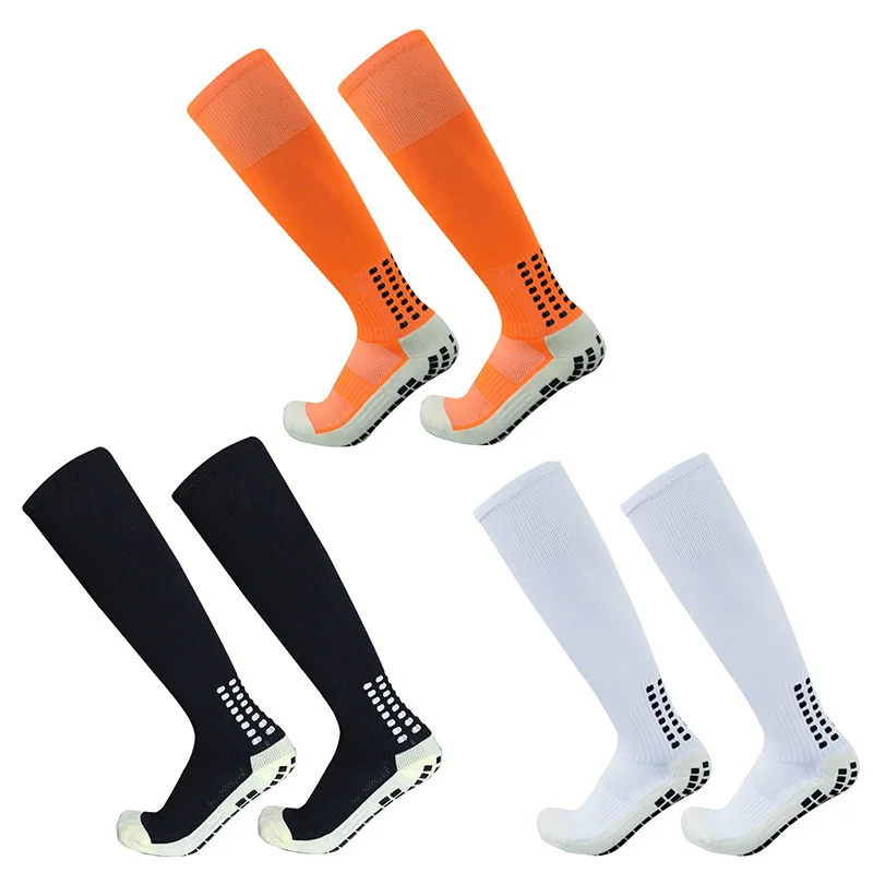 

Длинные футбольные Носки и гольфы для мужчин и женщин, мужские футбольные носки, длинные спортивные силиконовые противоскользящие носки с ...