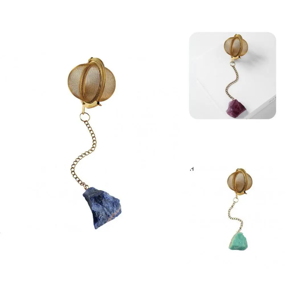 

Stainless Steel Useful Decorative Mini Herb Filter Lightweight Herb Strainer Nice-looking for Kitchen