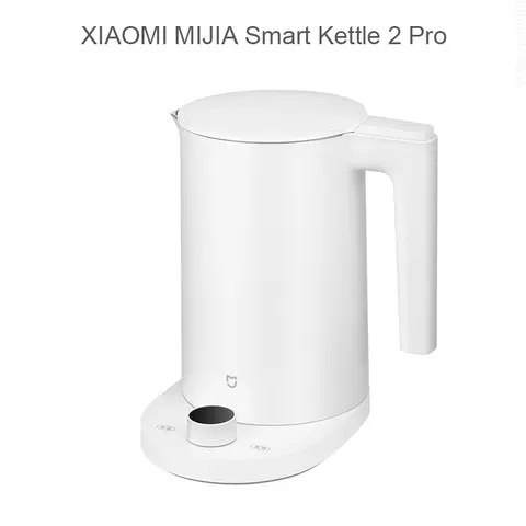 Новый умный электрический чайник XIAOMI MIJIA для воды, 2 Pro, быстрый заварочный чайник из нержавеющей стали, светодиодный дисплей, интеллектуальный контроль температуры