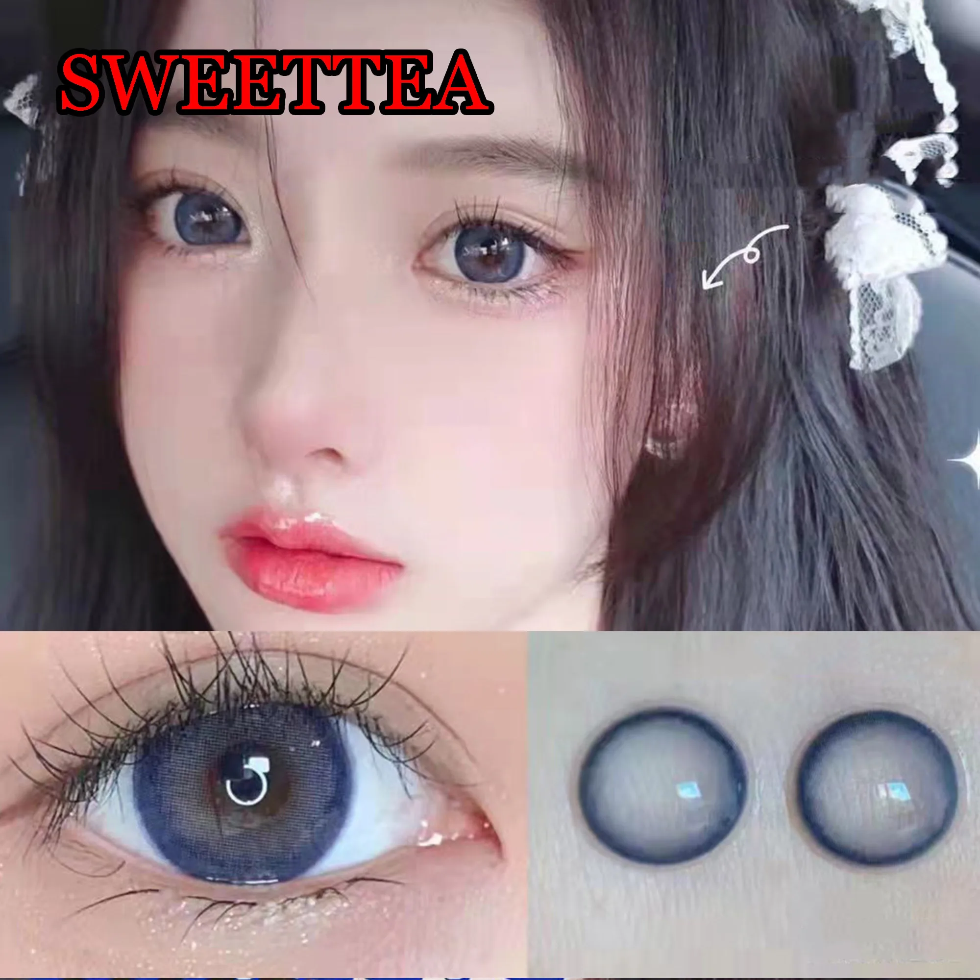 

Hotsale Fresh Contact Lenses Cosplay Dolly Eyes Women Men Cosmetic Makeup Tool линзы для глаз цветные Sweettea