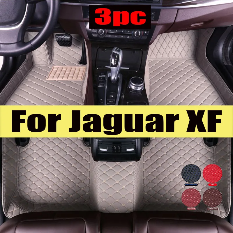 Автомобильные коврики для Jaguar XF Sedan 2008 2009-2010 2012 2013-15 автомобильные подкладки ног