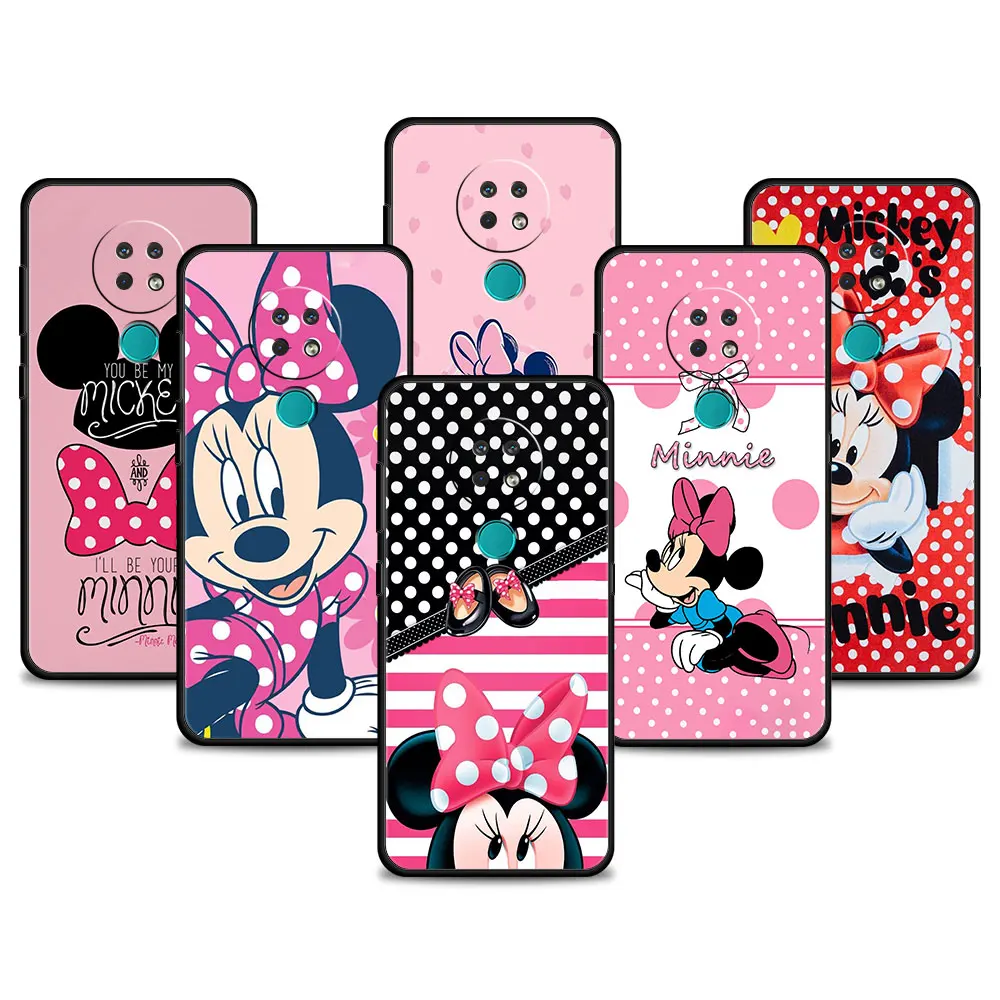 

Phone Coque For Nokia 1 2 5 2 8 7 2 4 5 3 C30 XR20 G50 X10 G20 G11 G10 X100 G21 C20 Disney Cartoon Minnie Mouse Smartphone
