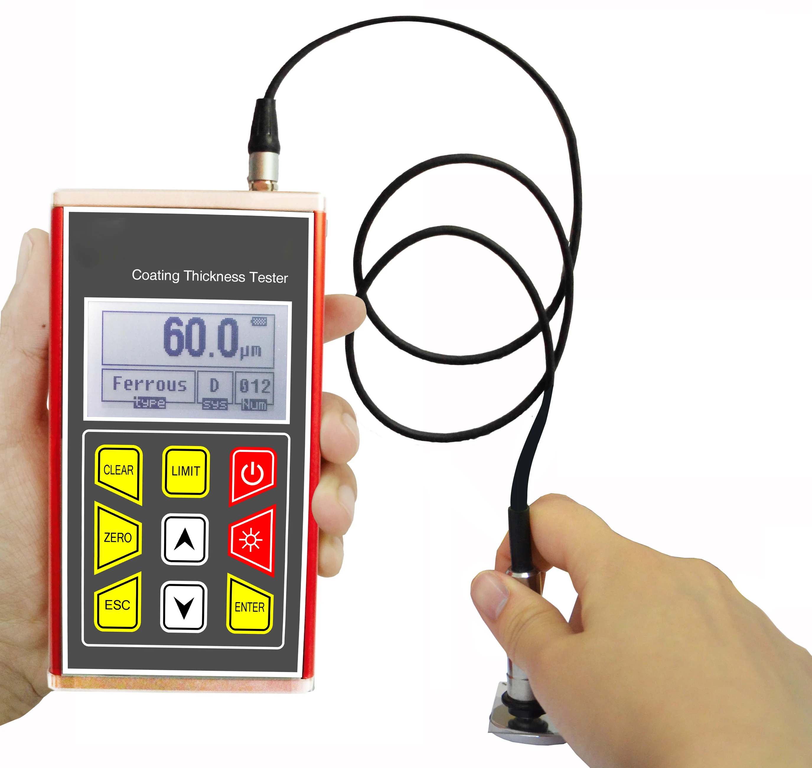 

Digital Portable Car Paint Thickness Meter Thickness Tester Coating Thickness Gauge KCT-300