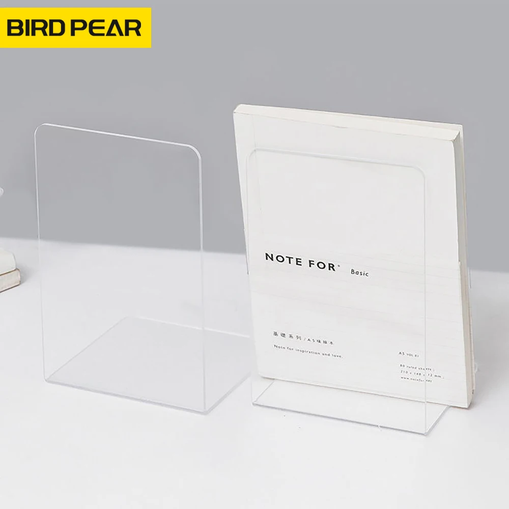 

Настольная подставка для книг, акриловая прозрачная книжная полка, органайзер для дома, школы, офиса, настольный держатель для книг, 2 шт., регулируемый кронштейн для книг