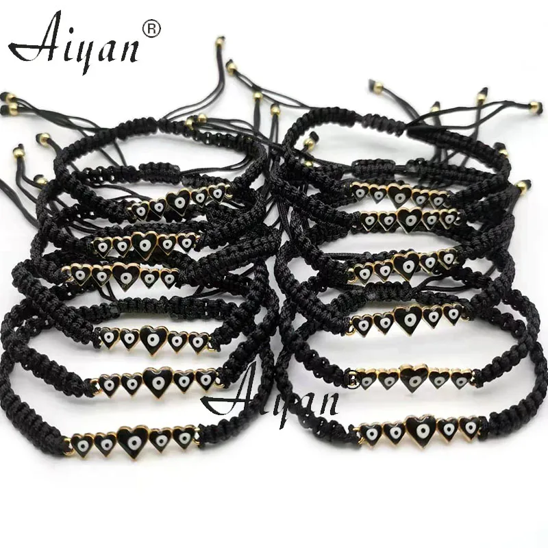 Браслет с подвеской сглаза для мужчин и женщин Шарм-браслет соединителем в форме