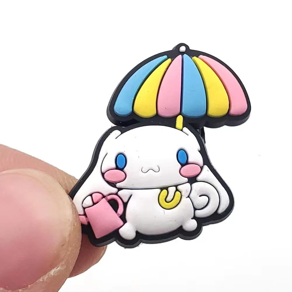 30pcs/set Sanrio  Kuromi series Shoe Charms Croc Charms Shoe Decoration PVC Accessories