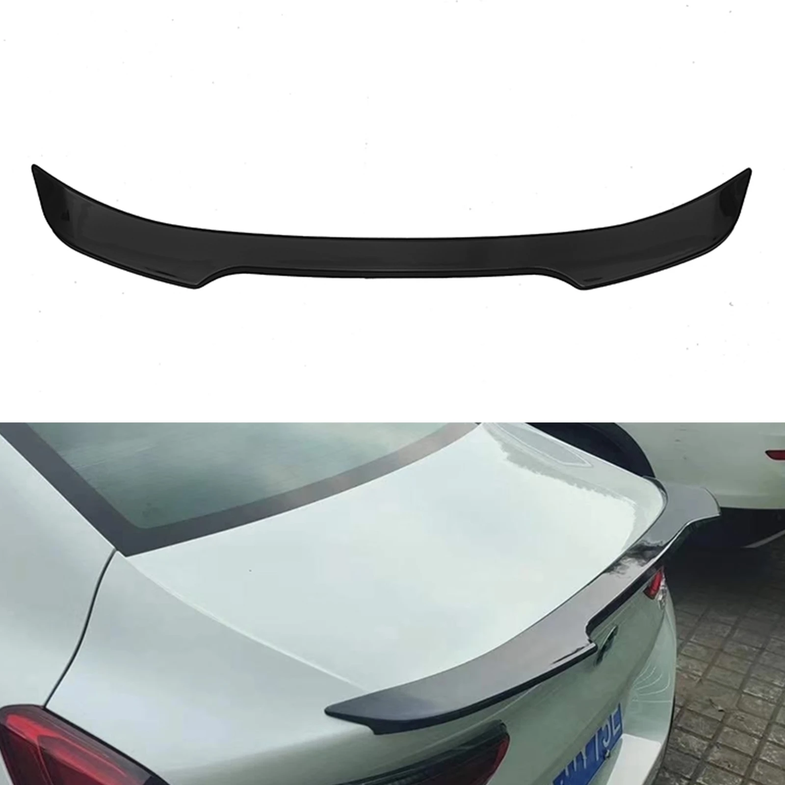 

Car Rear Trunk Roof Spoiler Wing Splitter Flap Lip For BMW 8 Series G14 G15 G16 840i Gran Coupe F93 M8 Sedan 2018-2021