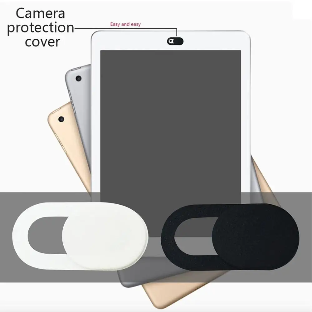 

Camera Cover Shutter Magnet Slider Plastic Webcam Cover for Pad Tablet Web Laptop Pc Camera Mobile Phone Lenses Privacy Sticker