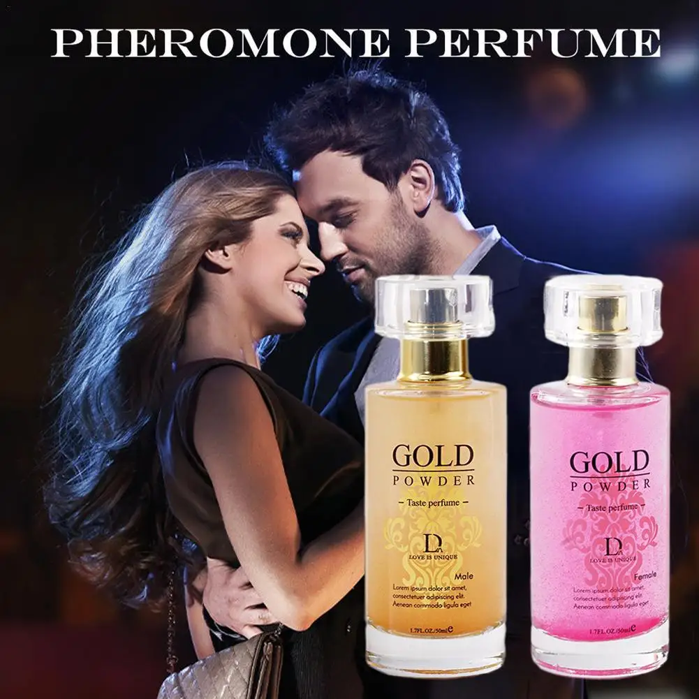 

50ml Pheromone Perfume Long Lasting Pheromone Perfume Spray Roypheromone Aromatherapy Glittering Perfume For Women Men