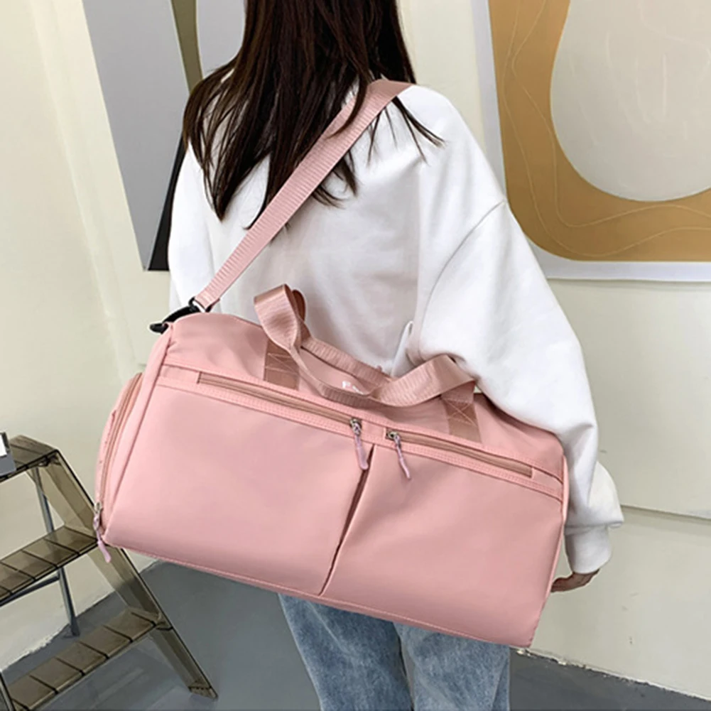 

Влажные Сумки из ткани Оксфорд, вместительный спортивный водонепроницаемый рюкзак для йоги с отделением для обуви, износостойкий для мужчин и женщин