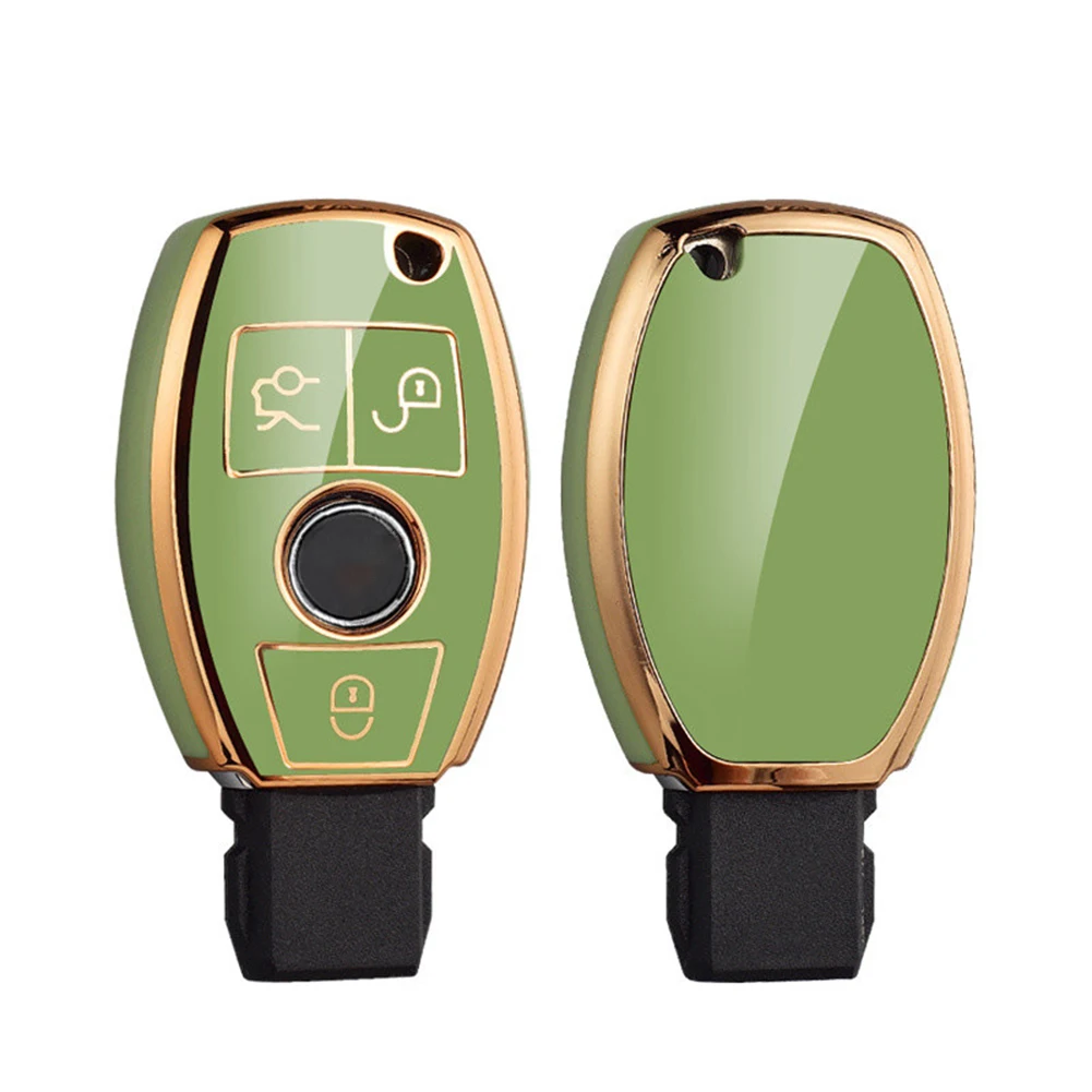 

Durable Practical Holder Cover Key Cover TPU Remote Shell Smart Case Cover A B R G GLK GLA GLC Beige Cover Holder