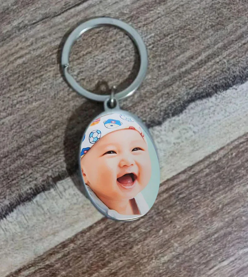 

Photo Custom Fashion Keychain DIY Picture Private Custom Photo