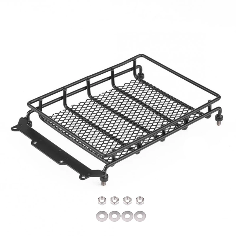 

Metal 155X105mm Luggage Carrier Roof Rack Spare Parts For Axial SCX10 Traxxas TRX4 RC4WD D90 Tamiya CC01 1/10 RC Crawler Car