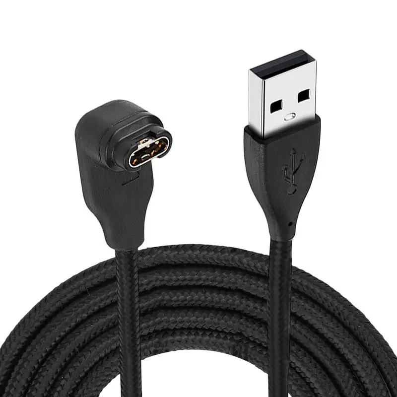 

Магнитное зарядное устройство для смарт-часов с нейлоновой оплеткой и USB-кабелем