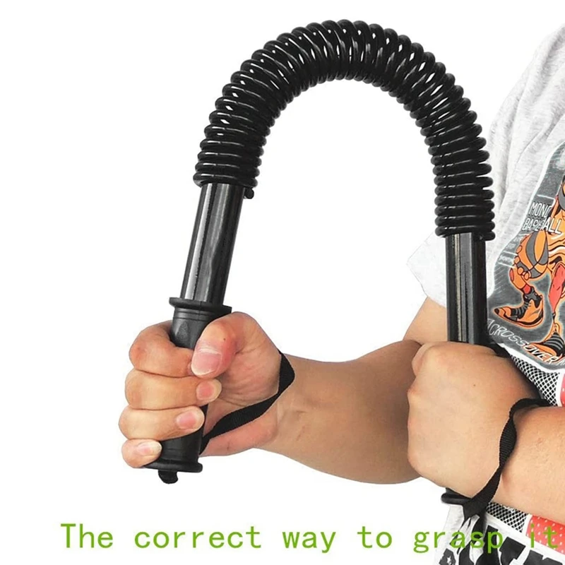 Мощный вращающийся стержень для рук плеч моделирующий весенний тренажер груди и