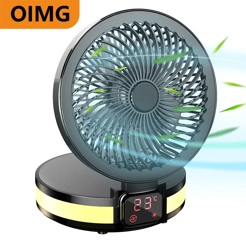 

Мини USB портативный складной электрический вентилятор, умный перезаряжаемый Регулируемый бесшумный охладитель воздуха для офиса, дома, пут...