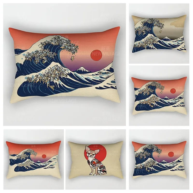 

Скандинавский осенний домашний декор 30*50, чехол для диванной подушки, чехол для дивана, чехол для дивана, 30x50 см, 40x60 40*60, бохо, винтажная манда...