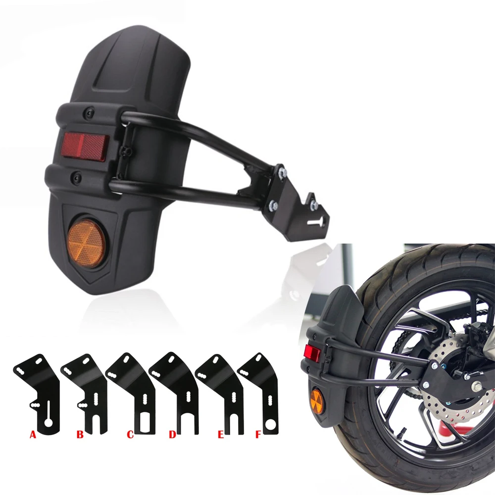 

Universal Motorcycle Rear Fender Aluminum Bracket Plastic Fender Mudguard FOR KAWASAKI HONDA YAMAHA SUZUKI