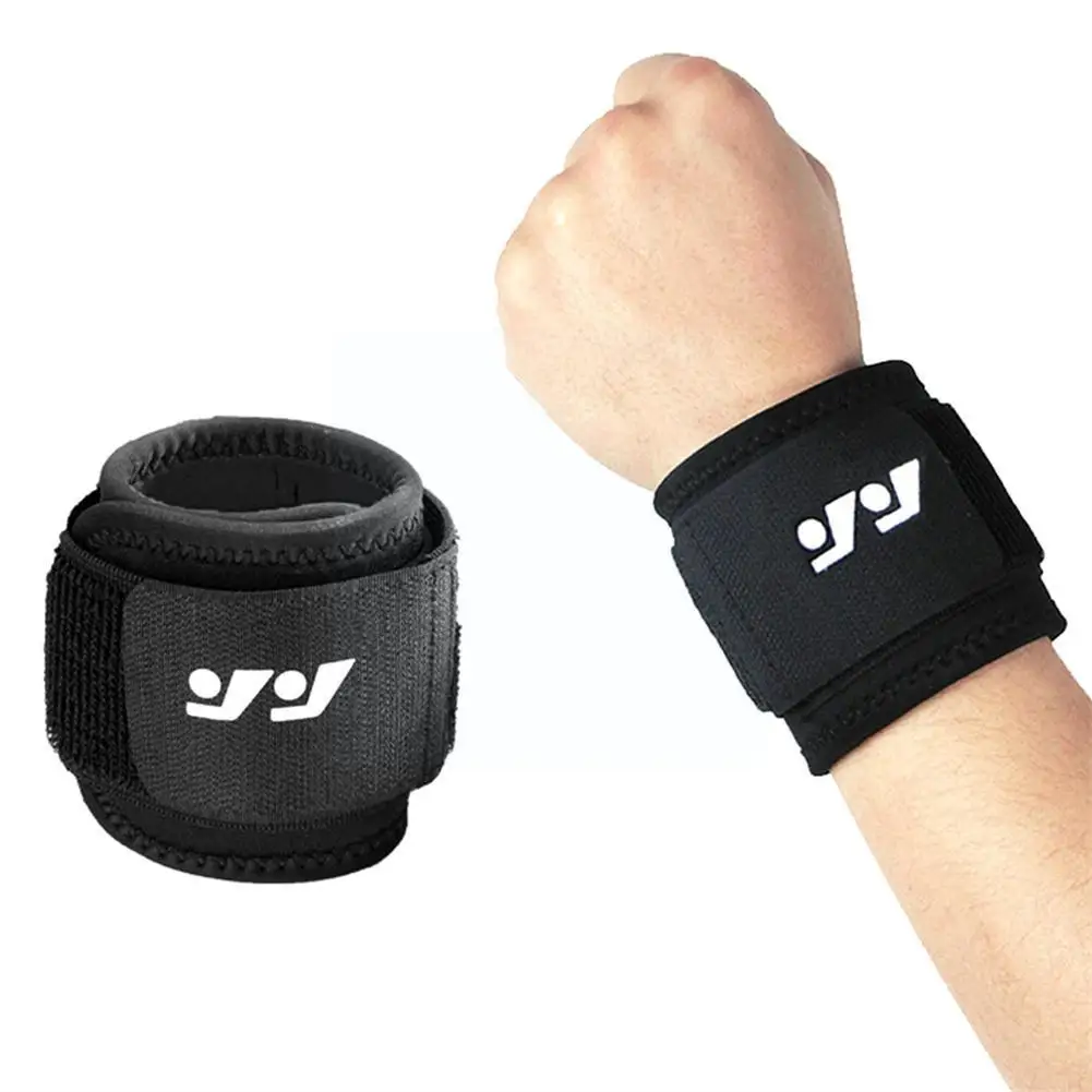 

1pc Sports Wrist Guard Men's Fitness Protection Fixed Guard Basketball Volleyball Pressurized Band Badminton Wrist Wrist X0O8