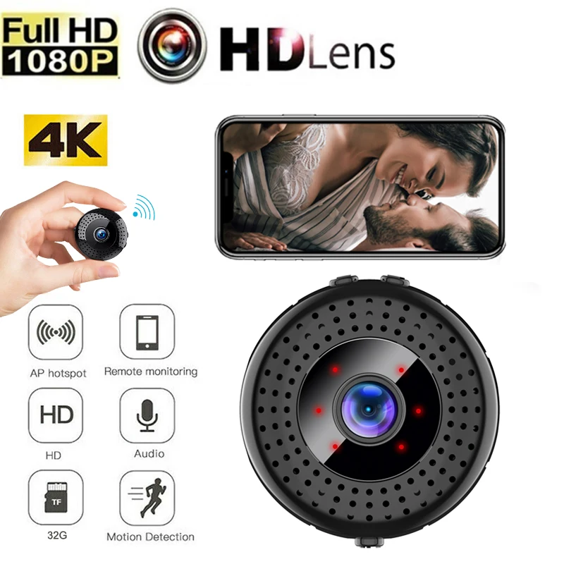 

Мини-камера L27, 4k HD Ip-камера, ночная версия, голосовое видео, безопасность, беспроводные мини-видеокамеры наблюдения, s Wi-Fi камера