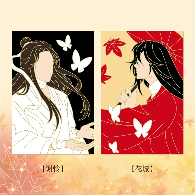 Аниме периферийные украшения для пары брошь булавка ювелирные изделия Xie Liansan Lang