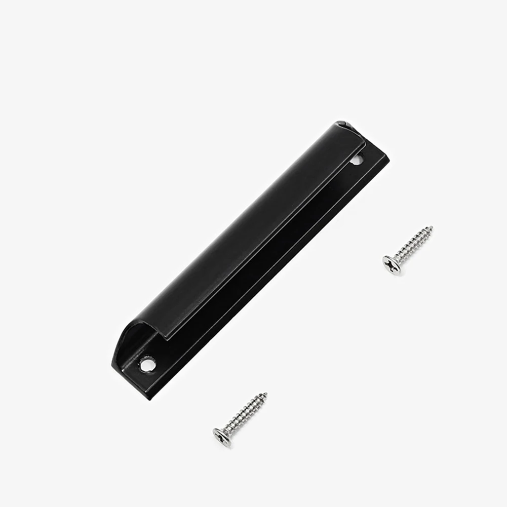 

1Pc Aluminum Alloy V-shaped Door Handle High Temperature Paint Baking Process Home Decor For Cabinet Door Balcony Gate