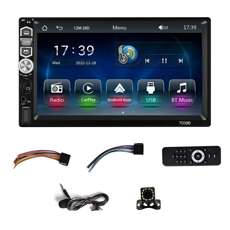 Mirror Link/bluetooth/fm Radio/backup Camera+mic