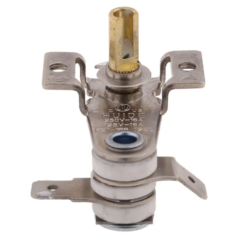 

AC 250V 16A Adjustable 90 Celsius Temperature Switch Bimetallic Heating Thermostat KDT-200 High Quality