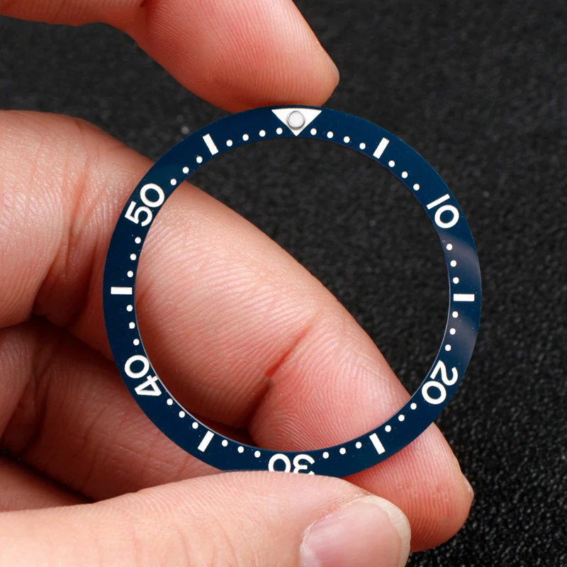 Модифицированный хронограф для часов Seiko плоский керамический безель SKX007 весы