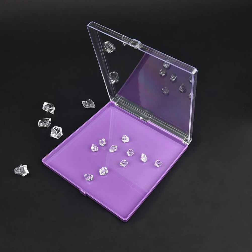 

1 шт., пластиковая коробка для ювелирных изделий, 150x150x20 мм