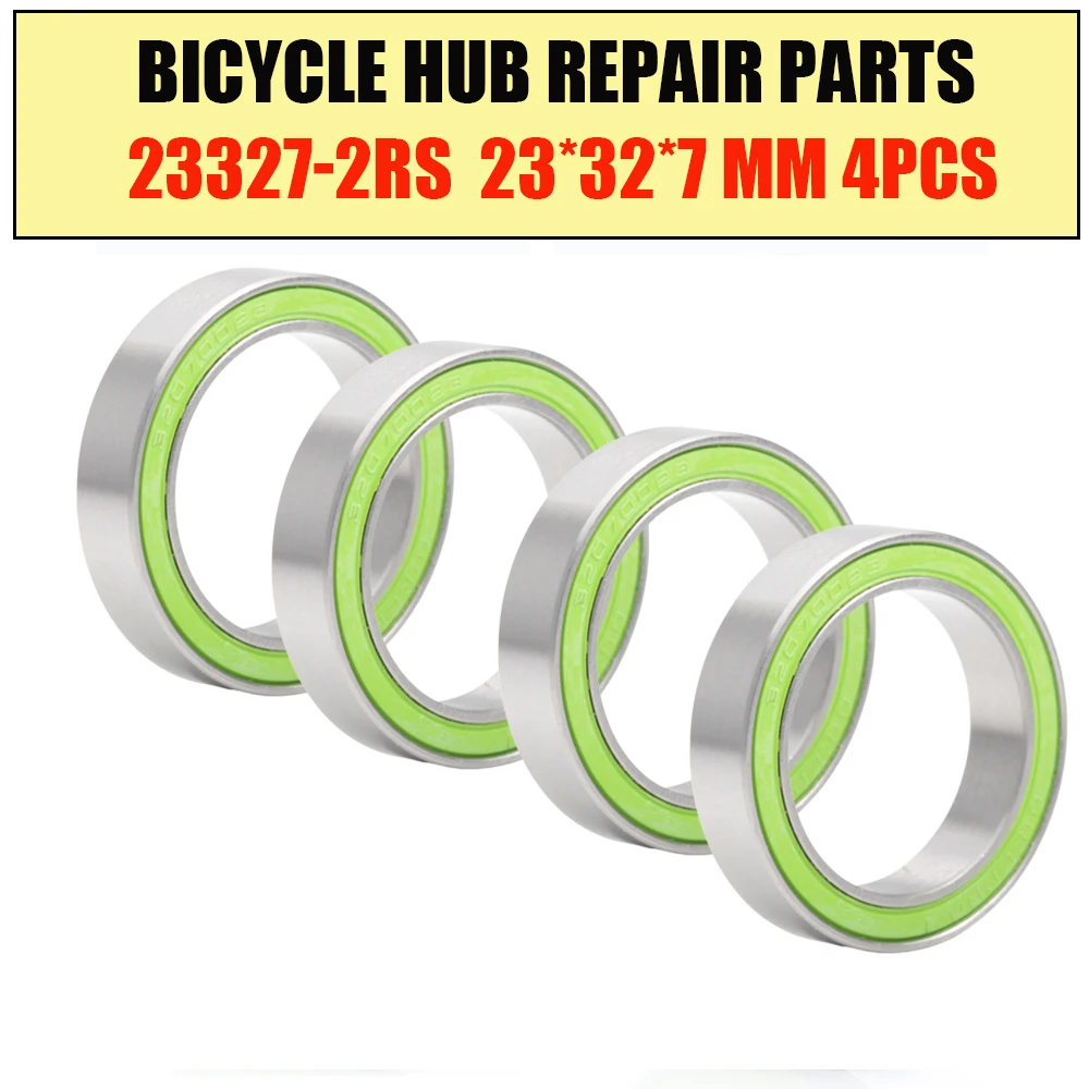 23327-2RS Bearing 23*32*7 mm 4PC Balls Bicycle Hub Repair Parts 23327 2RS Ball Bearings