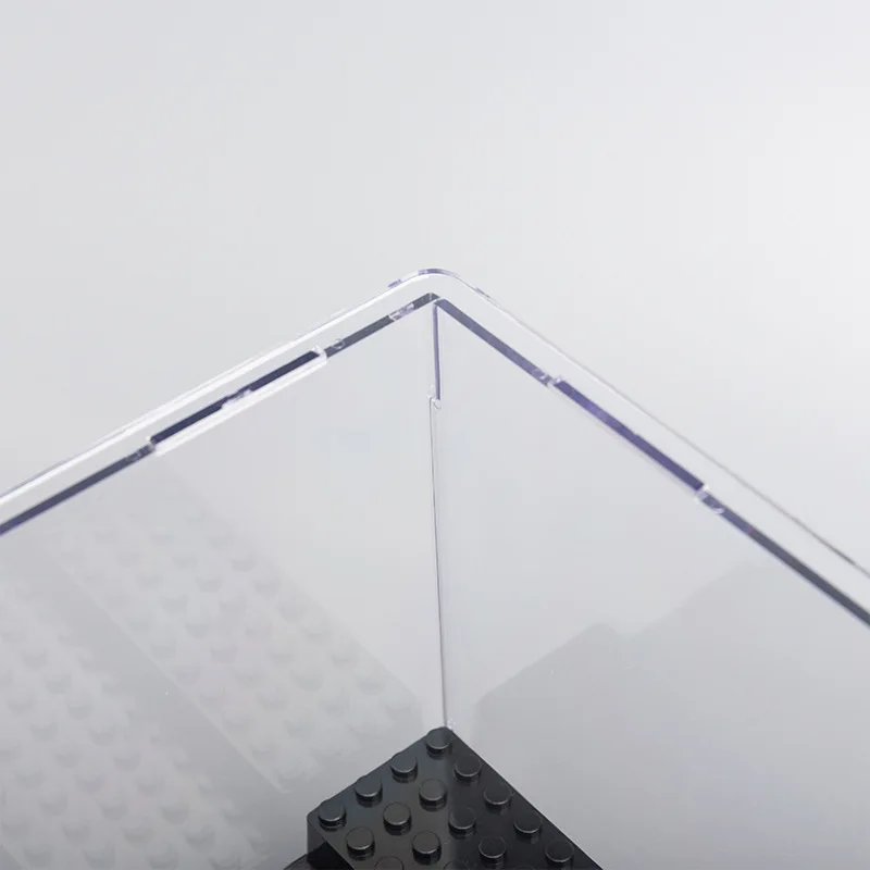 Акриловая прозрачная коробка для сборки строительных блоков сборная