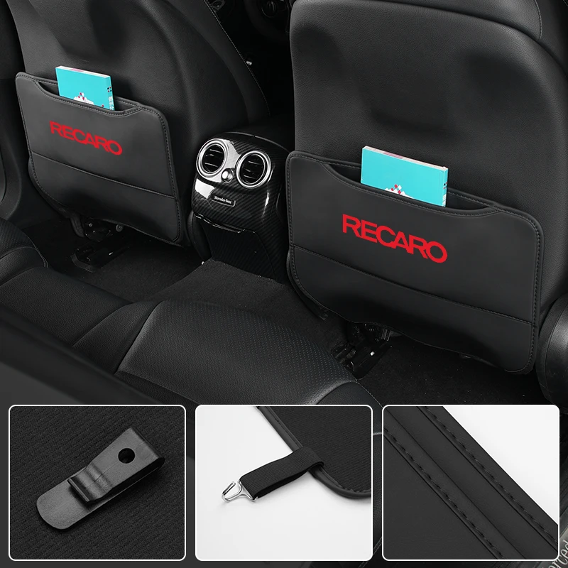 Защита спинки автомобильного сиденья противоударная накладка органайзер на