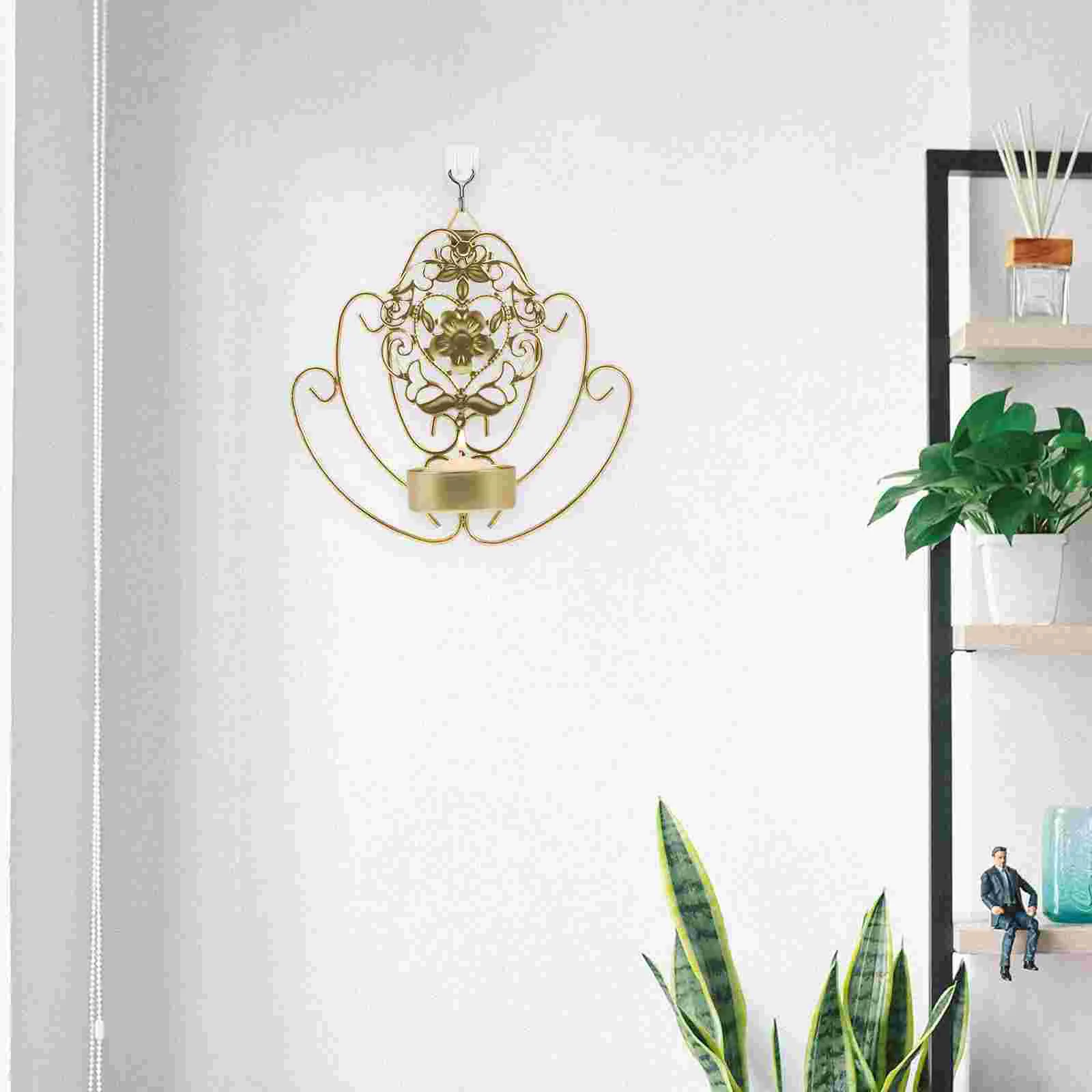 Настенный подсвечник металлический подсвечники декор настенное модное бра