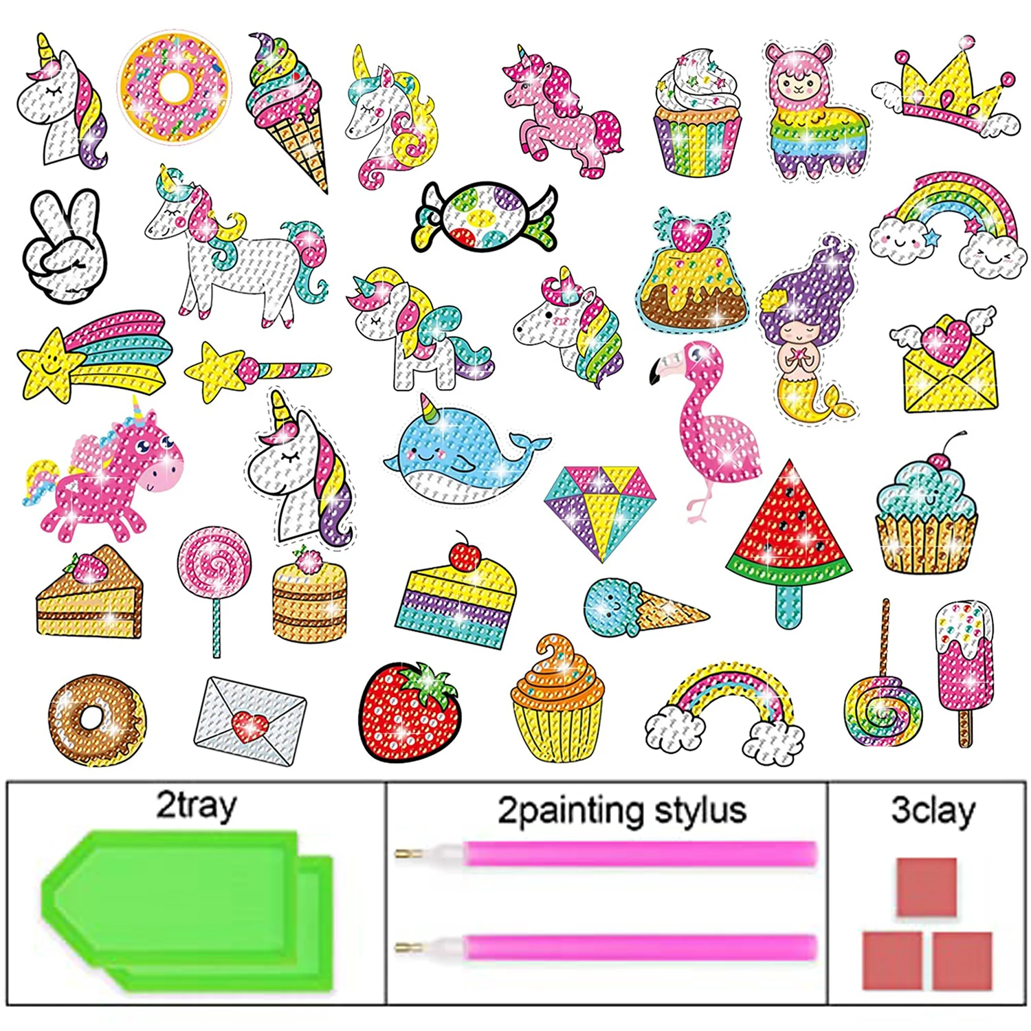 

Набор для алмазной живописи с большим драгоценным камнем, создайте свои собственные конфеты, алмазные художественные наклейки 5D, алмазная ...