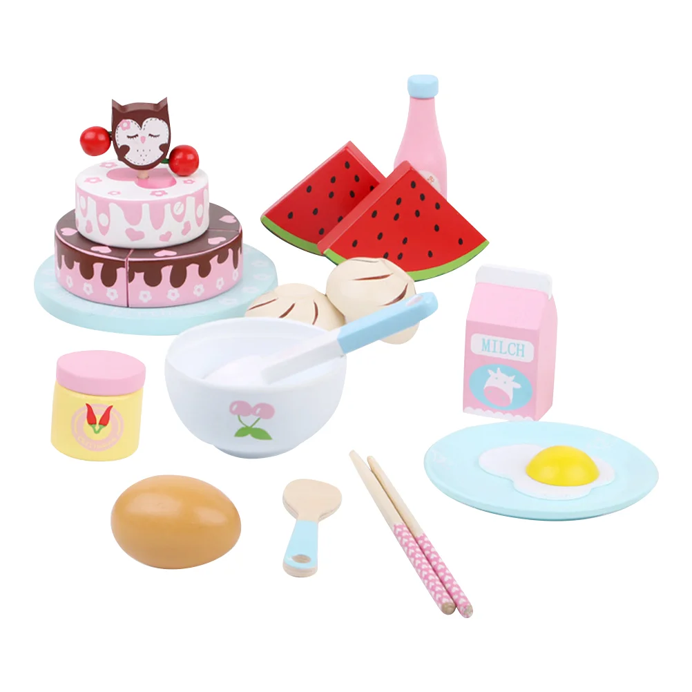 

1 Set Kitchen Fake Food Cutlery Kitchen Pretend Play Kids Role-playing