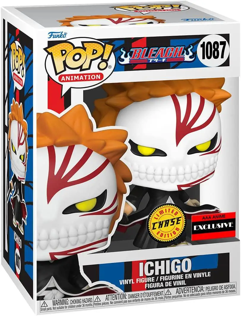 Funko POP японское аниме отбеливатель полый ICHIGO 96 #59 # 1087 ограниченный выпуск рукава 60