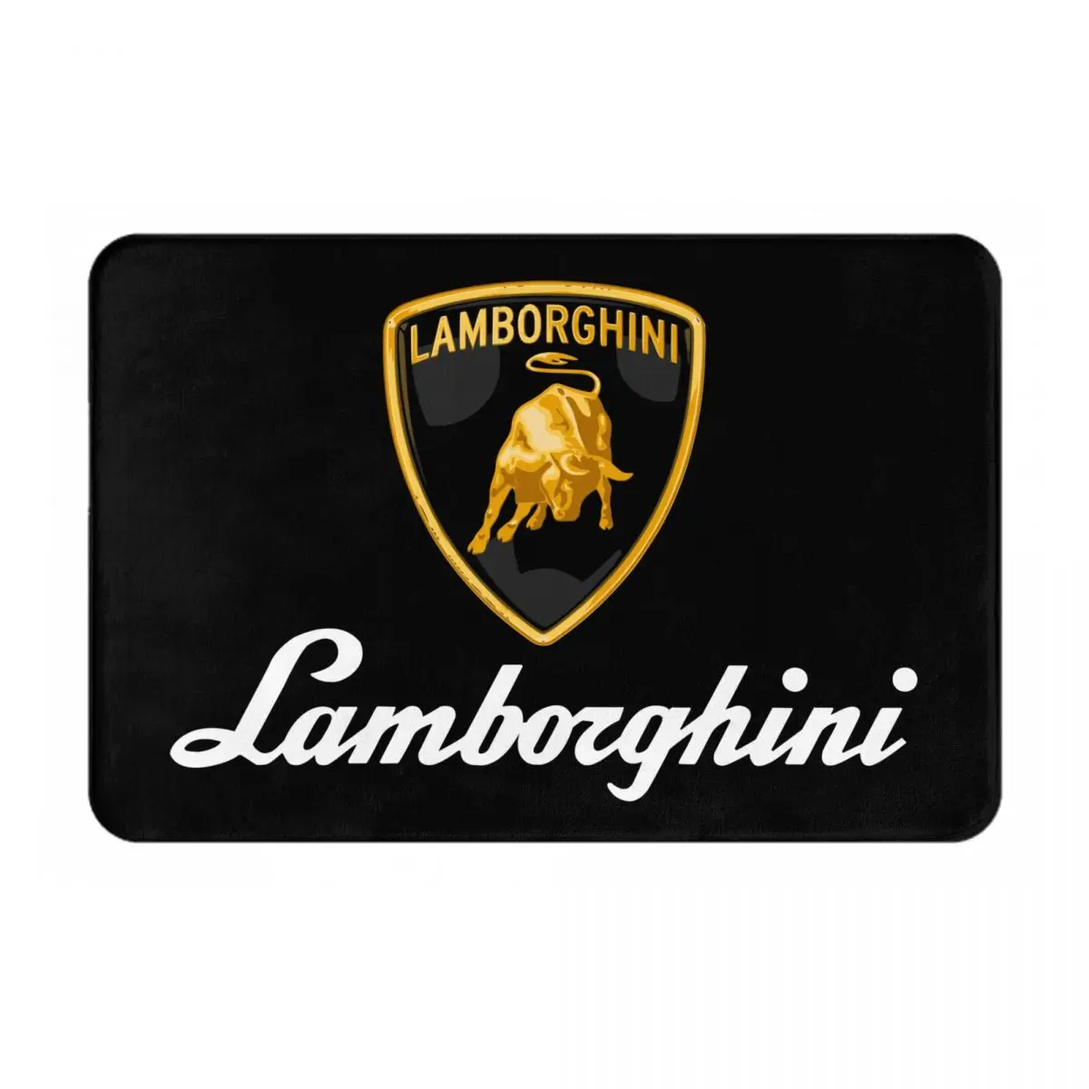 

Lamborghini Printed Doormat Floor Mat Home Creative Mat Super Soft Absorbent Bathroom Door Mat Door Entrance Mat