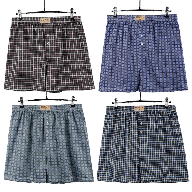 Men's Underpants Boxers Breathable Pants Cool Loose Boxer Panties  Cozy Man's Underwear Soft Boxershorts Men Underwear Boxer Man