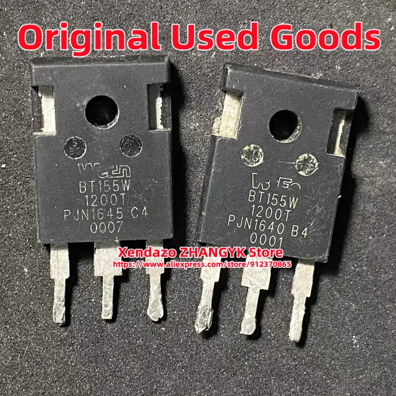 

5PCS BT155W-1200T BT155W1200T 79A 2400V TO-247 Automotive Grade SCR