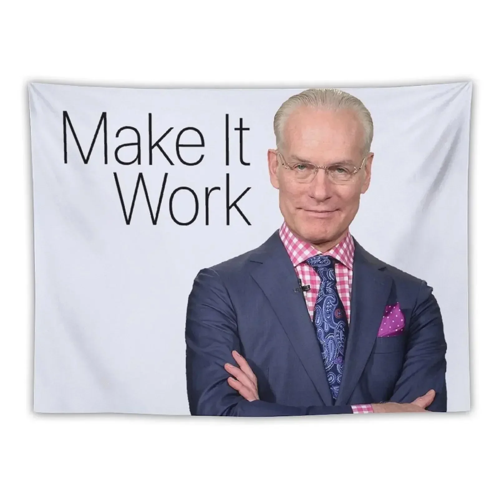 Сделайте его работа-гобелен Тим Ганна уличный декор эстетическое украшение дома