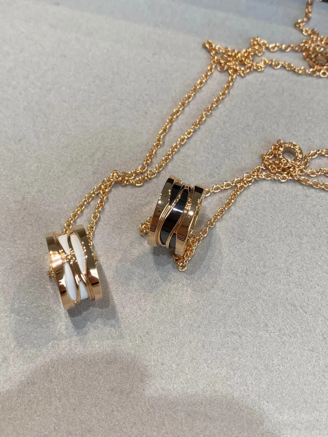 

Классическое ожерелье bv, ожерелье из сплава и керамики, с прозрачными буквами, оригинальный модный бренд