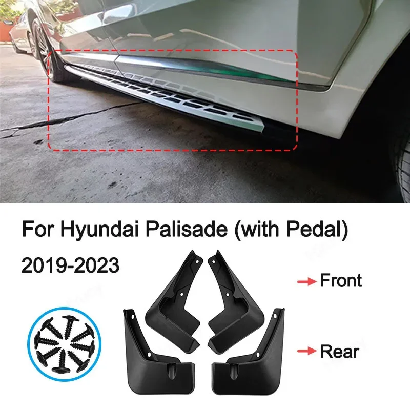 

Брызговики для Hyundai Palisade 2023, 2020, 2019, 2023
