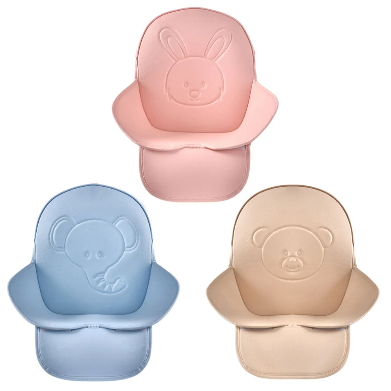 

Breathable Cushion Mat For Baby Kids Chair Protector Cover 3 Macaron Colors Thickening Baby High Chair for SEAT Liner Ma