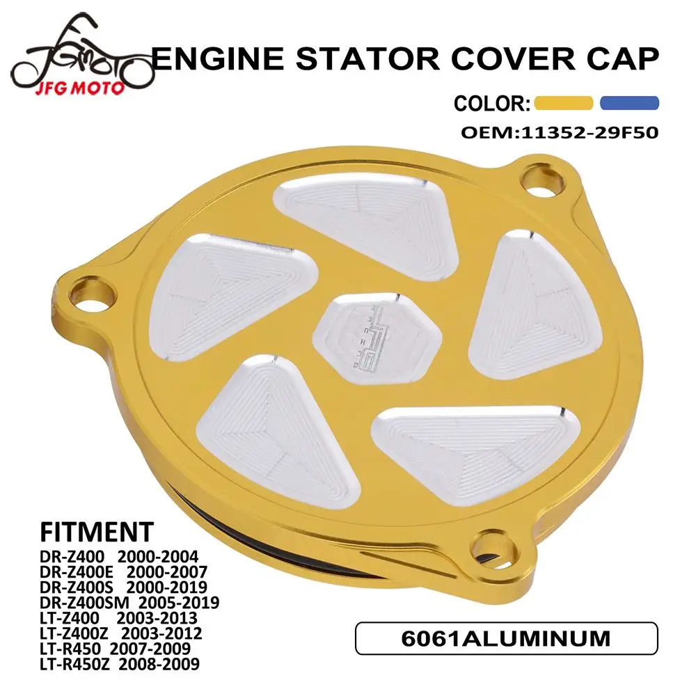 

Motorcycle CNC Magneto Engine Stator Cover Cap Guard For SUZUKI DRZ400 DRZ400E DRZ400S DRZ400SM LTZ400 LTZ400Z LTR450 LTR450Z