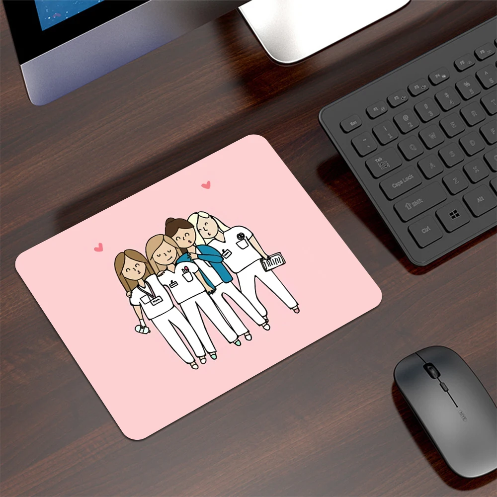 

Doctor Nurse Medical Medicine Health Rubber Mouse Durable Desktop Mousepad Top Selling Wholesale Gaming Pad mouse