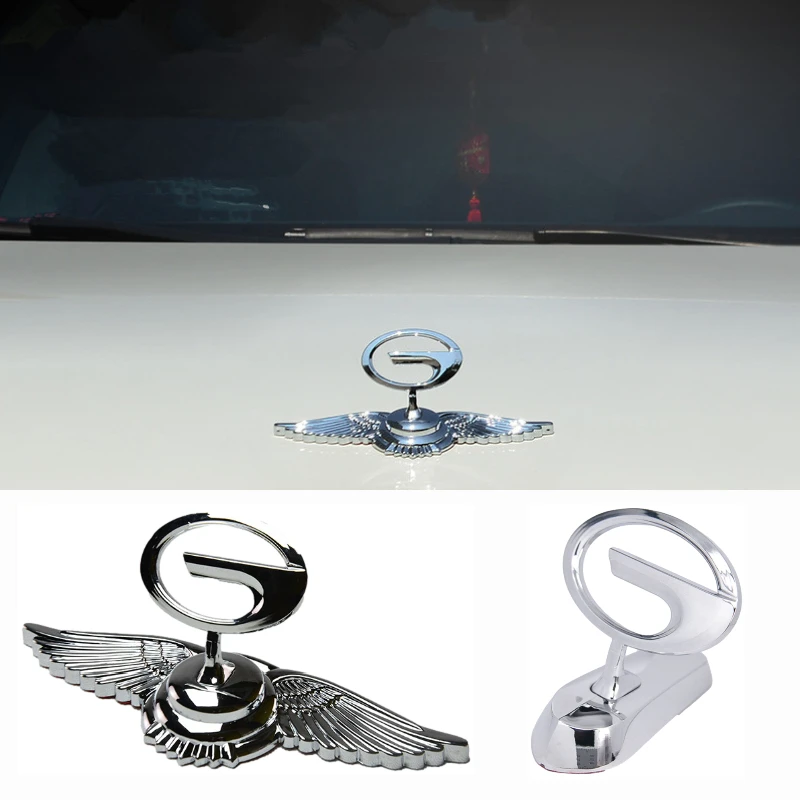 

Alloy Car Front Cover Badge Sticker for Trumpchi Logo GS8 GS3 GS4 GS5 GS6 GAC GA GS GA3 Auto Hood Emblem Decal Accessories