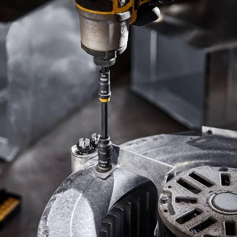 DEWALT DWADENDEXT-2 FLEXTORQ Удлинитель розетки и SAE 4-в-1 с 6-дюймовым удлинителем Двусторонние